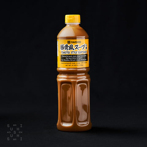 Bottle of Daisho, Tonkotsu Ramen Soup Concentrate