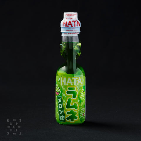 A Bottle of Hatakosen Melon Ramune