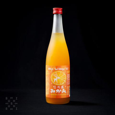Bottle of KOBAYASHI - MeroMero Yakujima Island Mikan Fruit Grapefruit & Passionfruit Umeshu 720ml