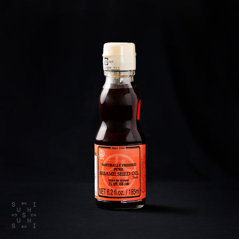 Kuki, Dark Roast Sesame Oil, 170g - SushiSushi