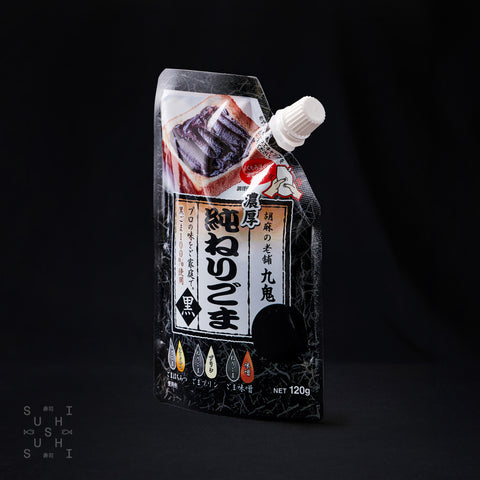 Kuki, Roasted Black Sesame Paste, 120g - SushiSushi