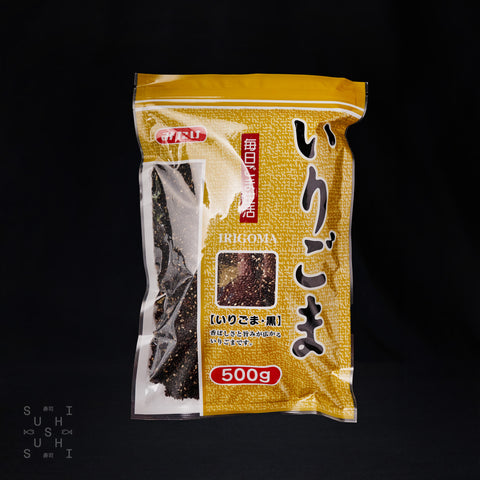 Mitake Roasted Sesame Seeds Black (irigoma kuro) 500g
