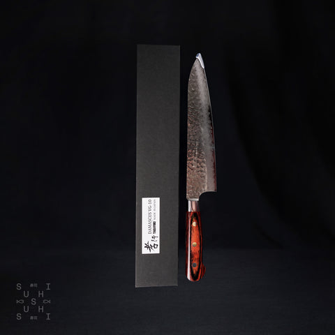 Sakai Takayuki 33 Layered Damascus Cook's Knife 210mm - SushiSushi