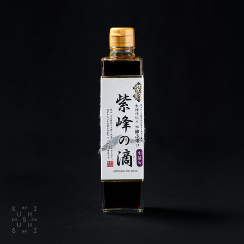 Shibanuma, Barrel Aged, Unpasturised Soy Sauce, 300g - SushiSushi