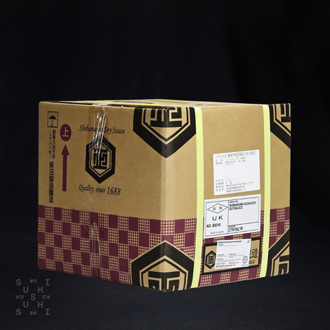 Shibanuma, Japanese Dark Soy Sauce, 18L - SushiSushi