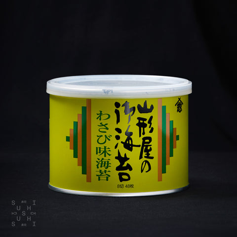 Yamagataya, Snack Nori, Wasabi Flavour - SushiSushi