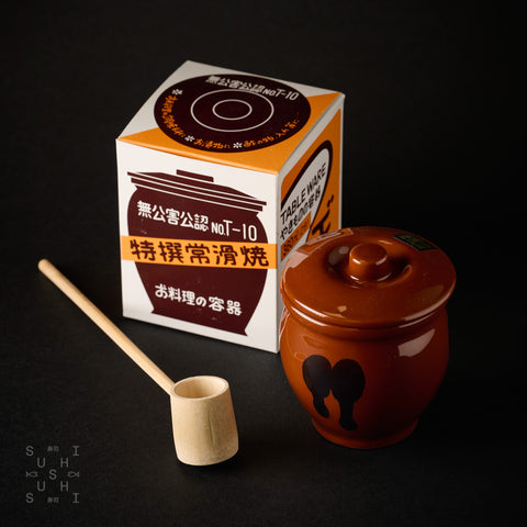Tare Pot & Spoon 360ml/22ml - SushiSushi