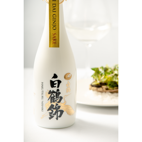 HAKUTSURU - Nishiki Junmai Daiginjo (Ceramic Bottle) 720ml