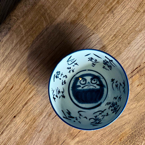 Kanekyu Seito Daruma Rice Bowl 125mm