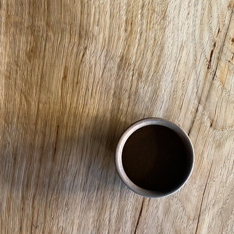 Rustic Brown Sake Cup - SushiSushi