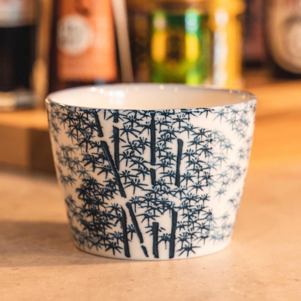 Saikai Bamboo Pattern Teacup