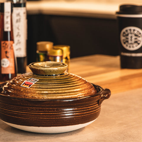 Authentic Donabe Pot for Rice and Nabe