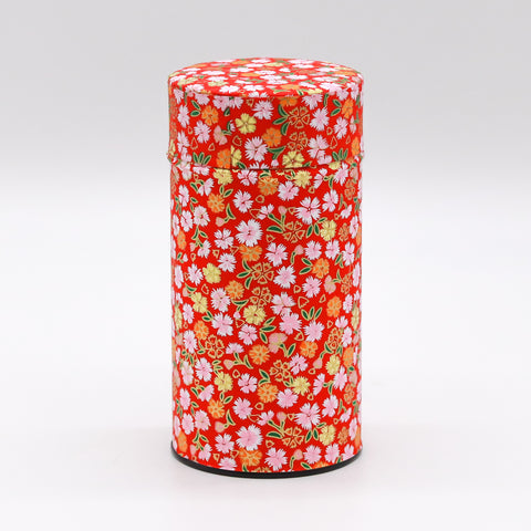 Ishida Tea Tin, Floral