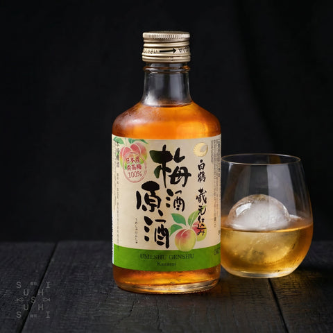 Hakutsuru Umeshu plum wine bottle