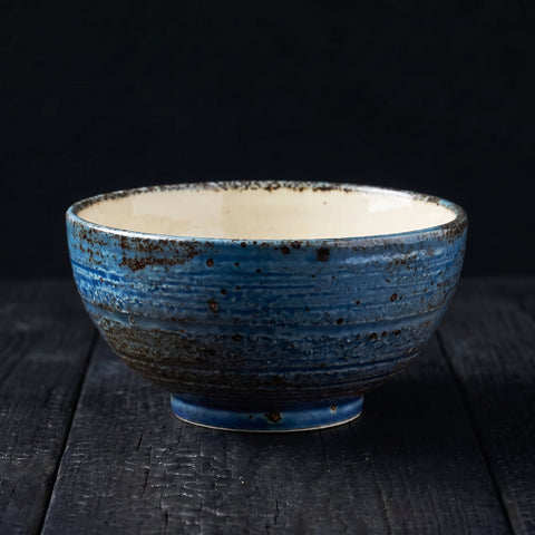 Showa Bowl, Blue, 17cm
