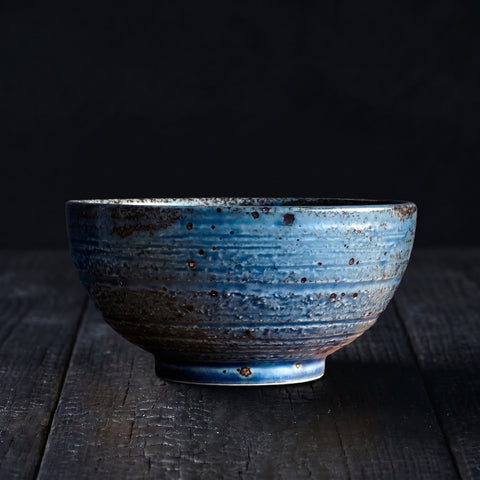 Showa Bowl, Blue, 17cm