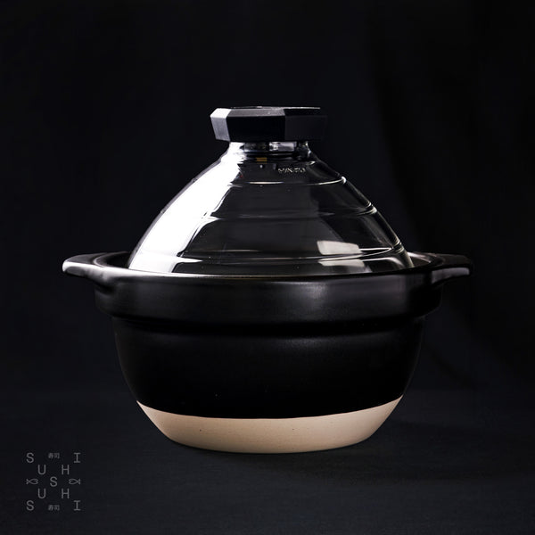 Hario Glass-Lid Rice Cooker, Large 2-3 Go | GNN-200B – SushiSushi