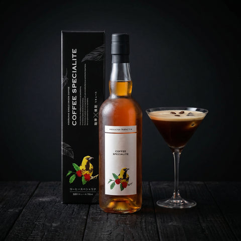 Tenpai Coffee Specialité coffee liqueur, 700ml bottle, Japanese honkaku barley shochu base