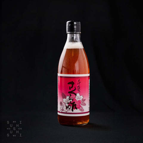 Tobaya sakura vinegar, 360ml bottle, BBD variant
