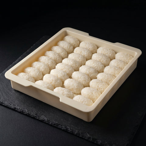 Eslen 20L rice container tray insert, angle view