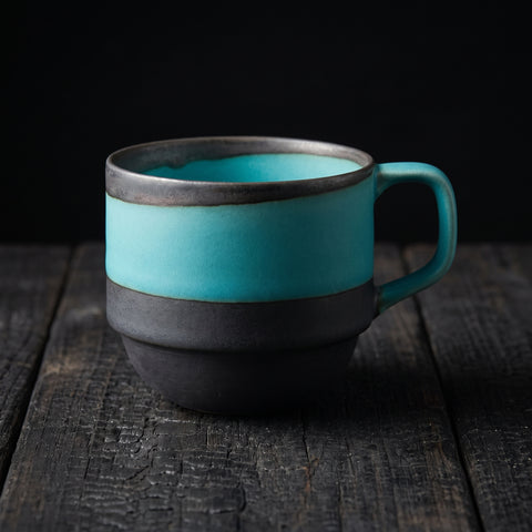 Mino Ware, Blackened Bronze Stacking Mug, 320ml