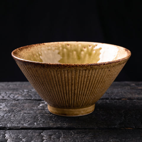 Showa Brown Ramen Bowl, 20cm