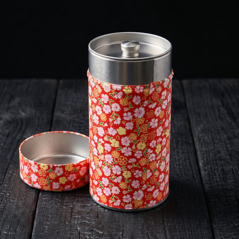 Ishida Tea Tin, Floral