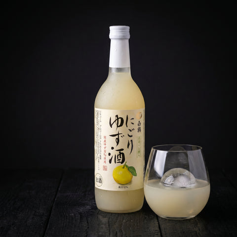 Hakutsuru Nigori Yuzushu, 700ml - SushiSushi