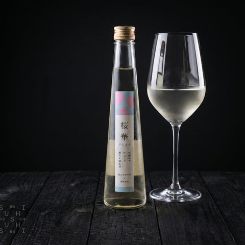 Cherry Blossom Yeast Sake, 300ml - SushiSushi