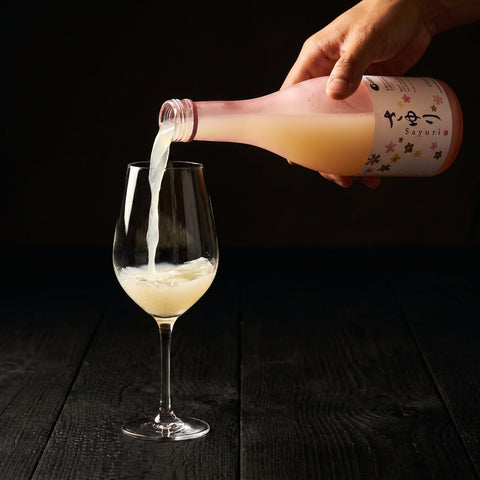 Hakutsuru Sayuri nigori sake, cloudy Japanese rice wine, 720ml