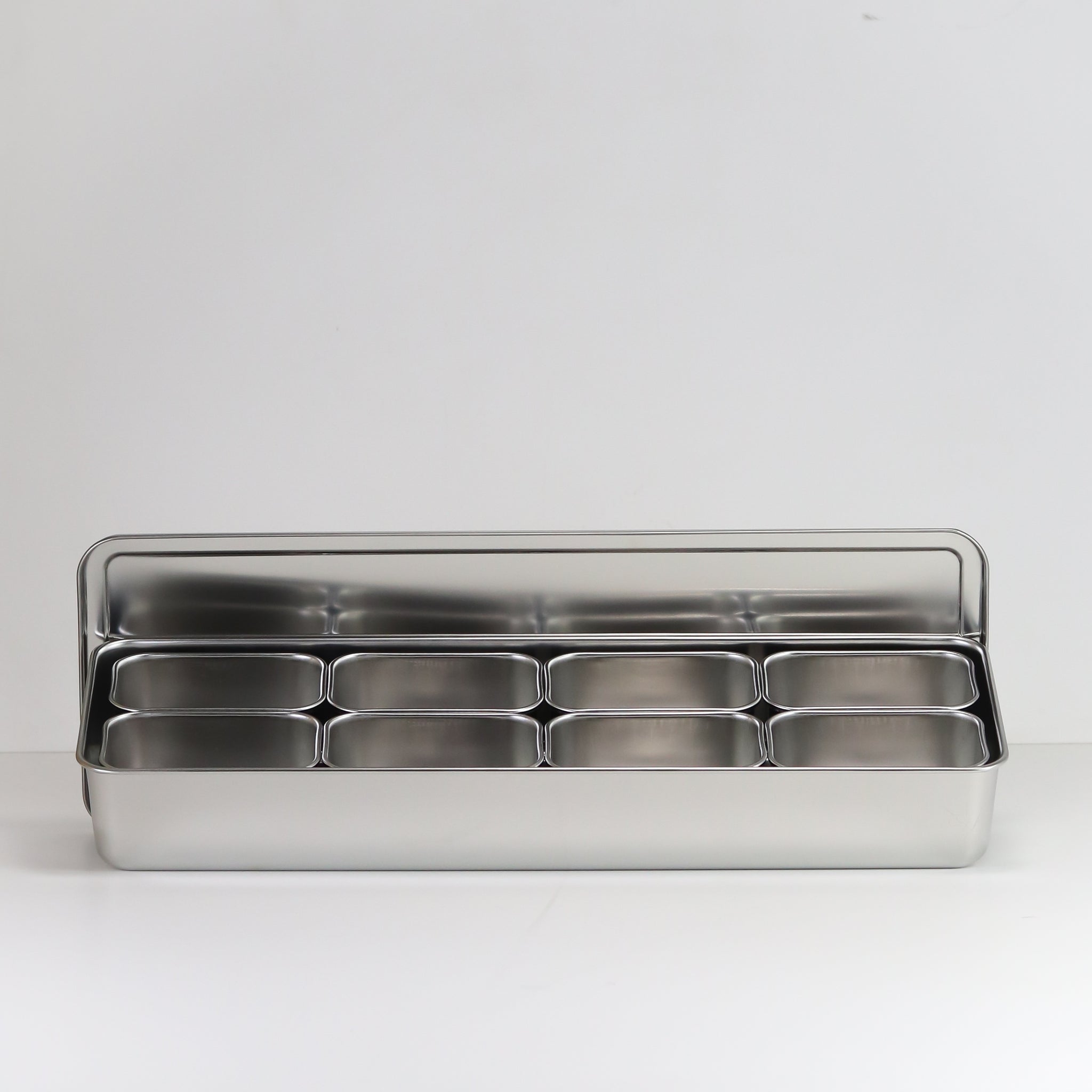 Yakumi Pan Set (8 inners) 435x145mm, Mise en place pans– SushiSushi